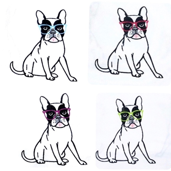 Whimsical Smarty French Bulldog FULL Sheet Set - Picture 5 of 8